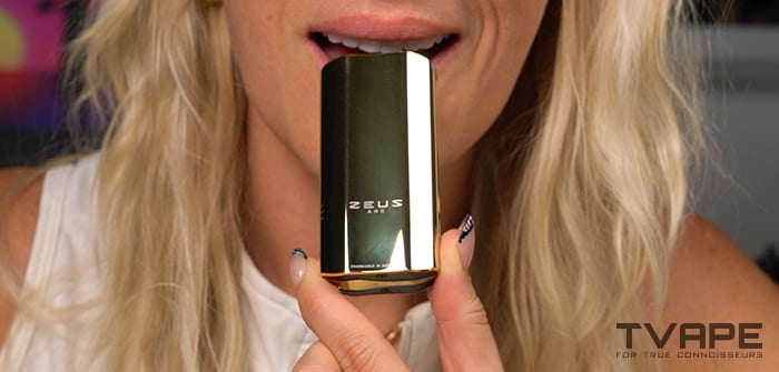 Zeus Arc GT4 Vaporizer - Inhalationsprozess