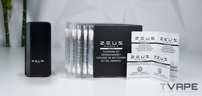 Zeus Arc S2 mit Reinigungszubehör