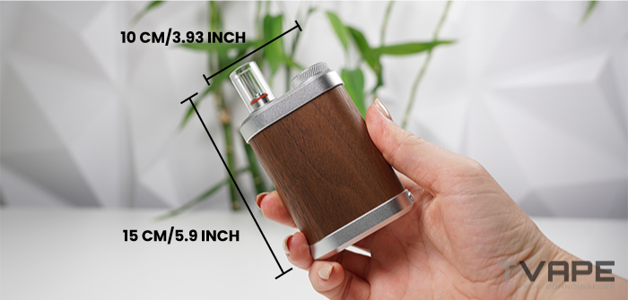 Tinymight 2 Vaporizer - Abmessungen