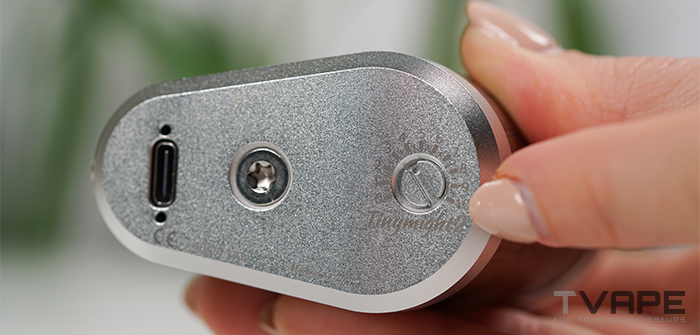 Tinymight 2 Vaporizer – Temperaturregler und USB-C-Ladeanschluss