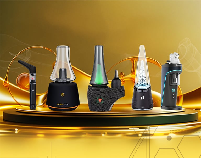Banner der Kategorie Konzentrat-Vaporizer.