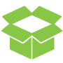 Offene Karton-Icon – Kategorie Refurbished