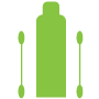 Reinigungsflaschen-Icon – Kategorie Reinigung