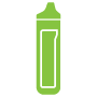 Silhouetten-Icon des Vaporizers Milatron