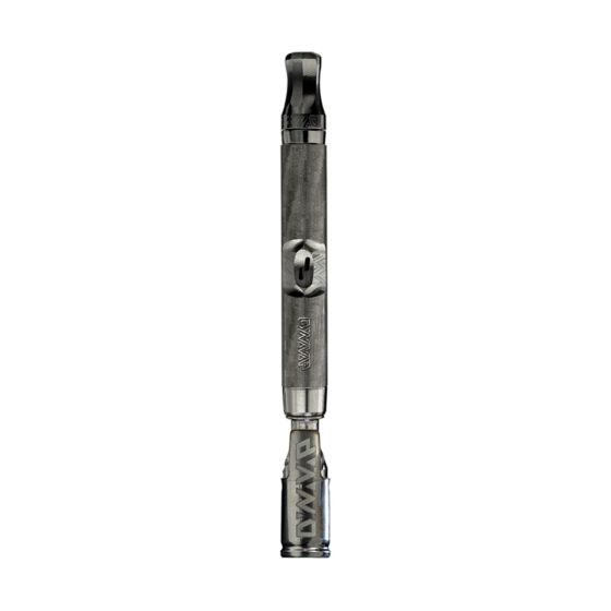 Stahlfarbener DynaVap M7 XL Vaporizer aus Edelstahl, entwickelt für die tragbare Verdampfung von trockenen Kräutern, mit ergonomischem Griff und robuster Konstruktion.