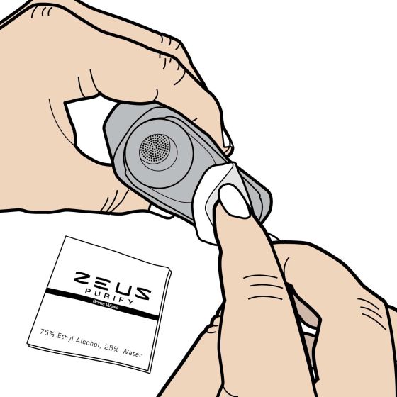 ZEUS Grime Wipes Reinigung Heizkammer