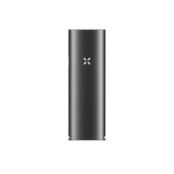 Die Vorderansicht des Pax Four Vaporizers in der Farbe Onyx.