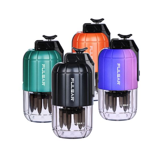 Das Pulsar Dabtron 2.0 E Rig wird in verschiedenen Farboptionen angezeigt.