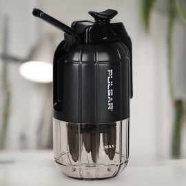 Pulsar Dabtron 2.0 E Rig – Nahaufnahme mit Pulsar-Logo auf der Vorderseite