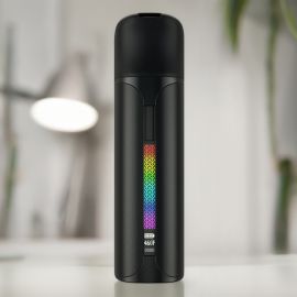 Yocan Black Pocket Dab Pen – Vorderansicht (Farbe: Schwarz)