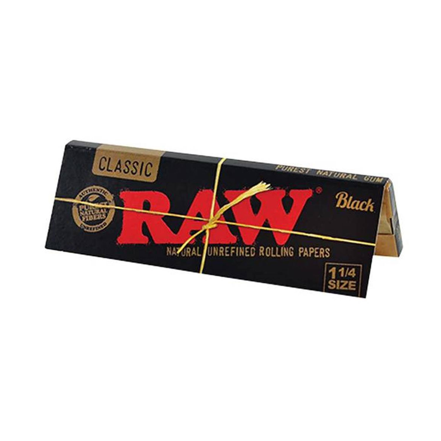Raw Black Papiere 1-1/4