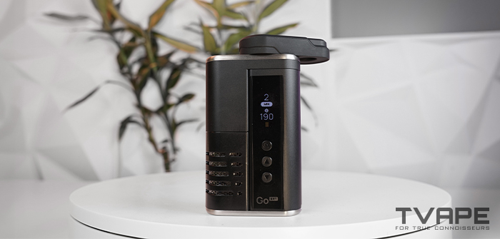 Arizer Go SRT Vaporizer – Vorderansicht