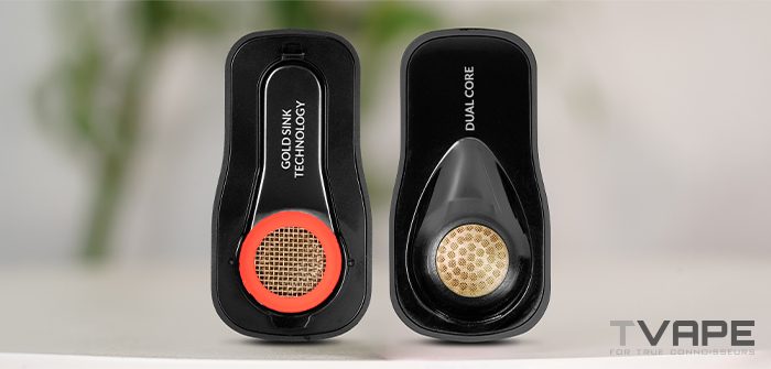 Nahaufnahme der Dual Core Heizkammer des Utillian 850 Vaporizers