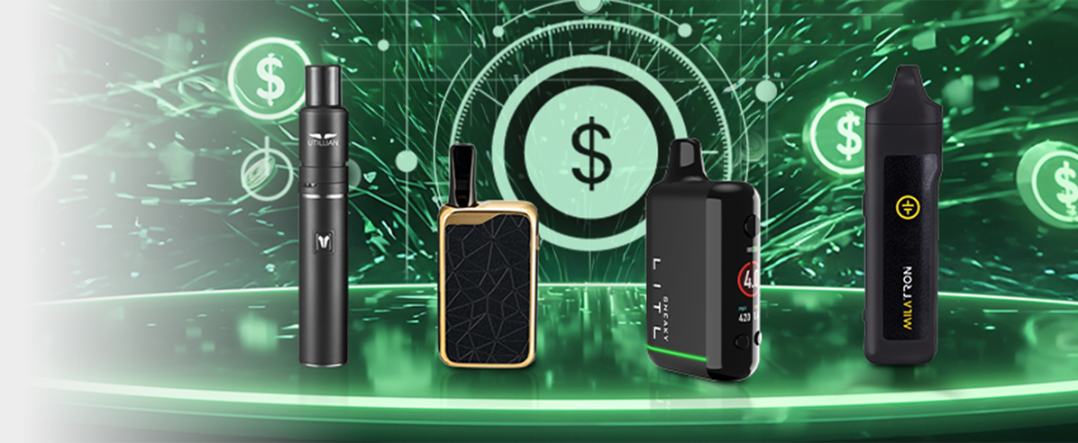 Budget-Vaporizer-Sortiment – Utillian 5, Zeus Ion, Litl Sneaky und Tronian Milatron