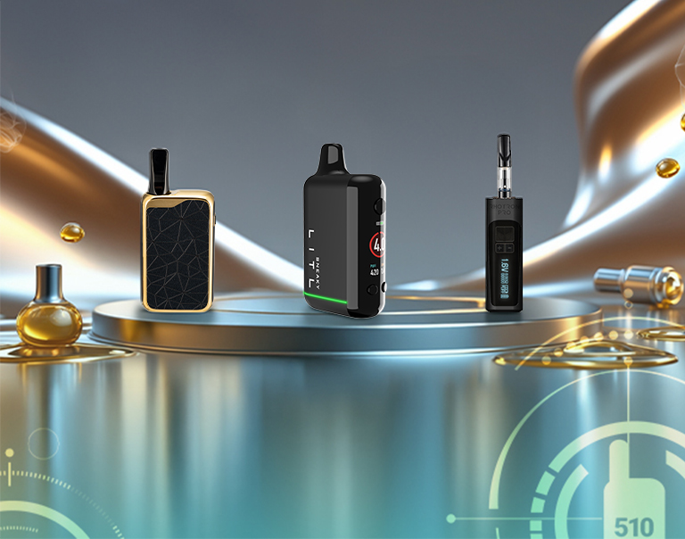 510-Thread-Akku Banner - Kompakte 510-Batterien fürs Verdampfen unterwegs.